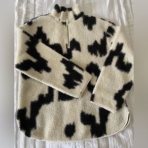 H&M zip teddy jacket